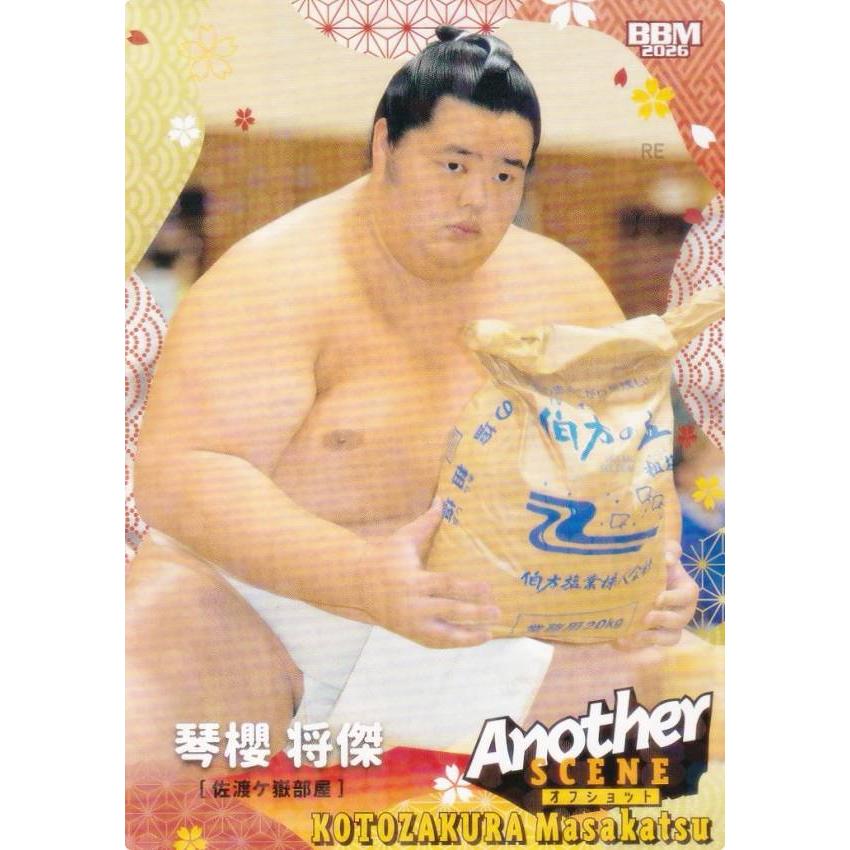 キラパラレル/ドッド柄】BBM 2026 大相撲カード 73 琴櫻 将傑 