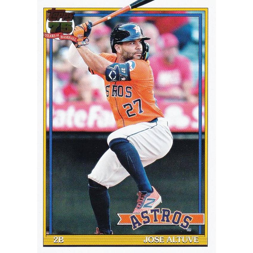 MLB ベースボールカード T91-7 Jose Altuve ヒューストン・アストロズ