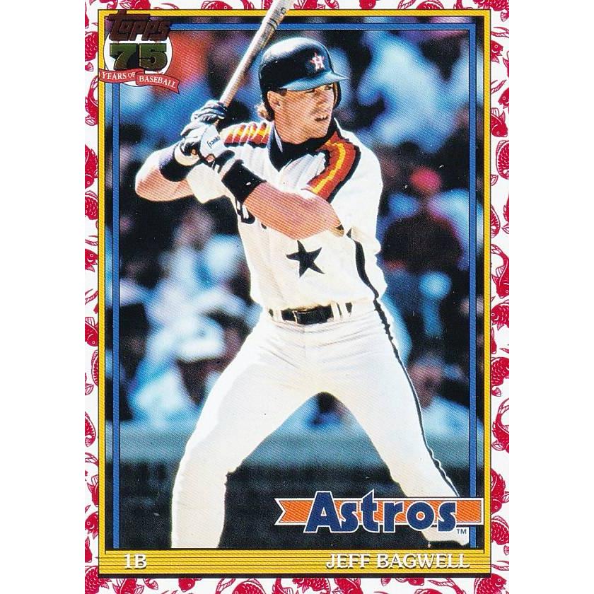 MLB ベースボールカード T91-17 Jeff Bagwell ヒューストン