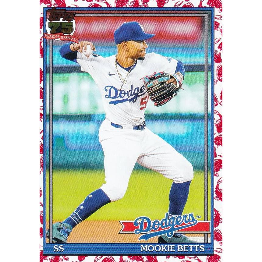 MLB ベースボールカード T91-21 Mookie Betts ロサンゼルス