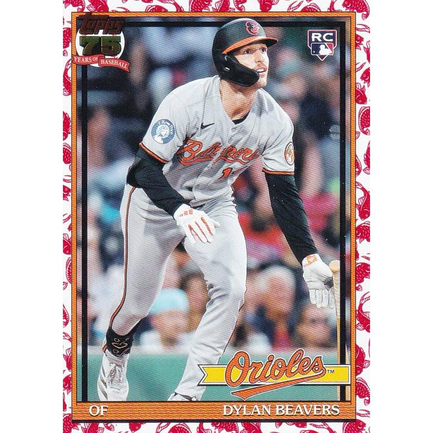 ベースボールヒーローズ　バラ売り可能　追加あり　ベースボールコレクションもあり MLB ベースボールカード T91-24 Dylan Beavers ボルチモア