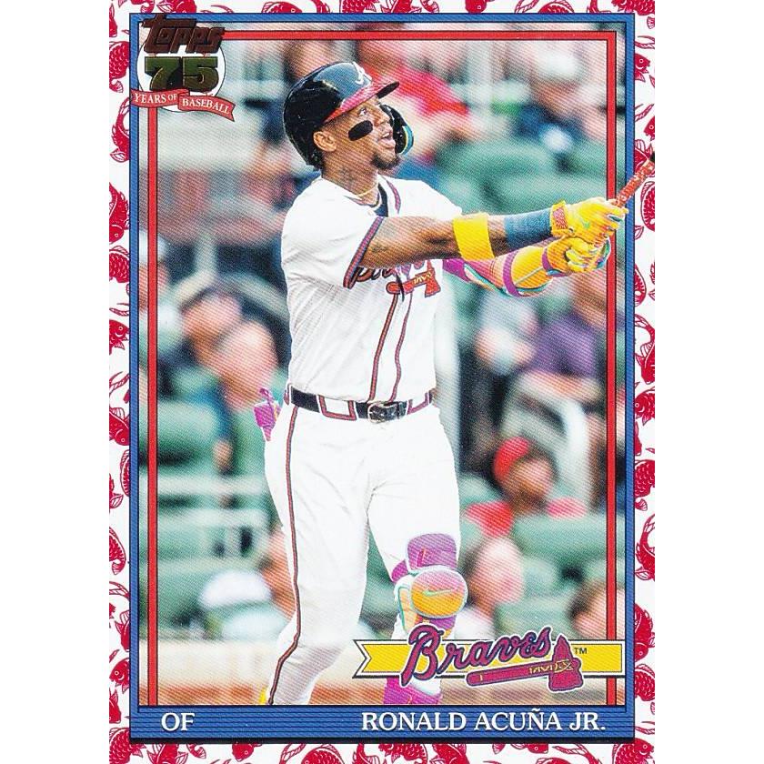 MLB ベースボールカード T91-84 Ronald Acuna Jr. アトランタ