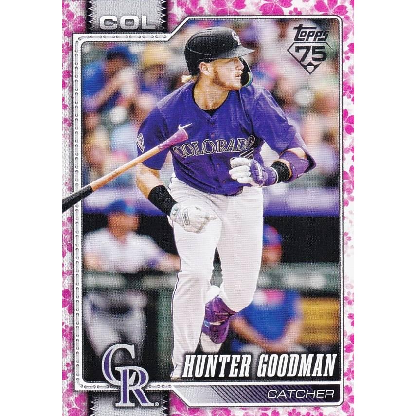 45/99 桜】MLB ベースボールカード 274 Hunter Goodman コロラド 