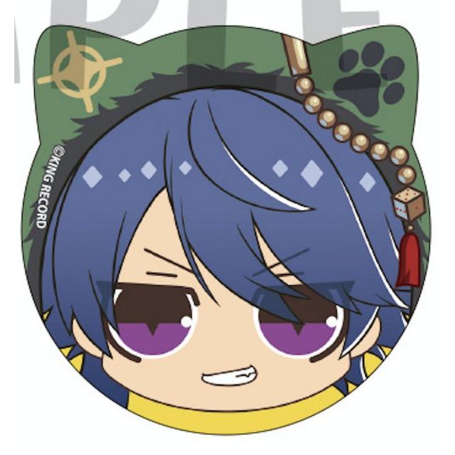 有栖川帝統】けもみみ缶バッジ ヒプノシスマイク Division Rap Battle