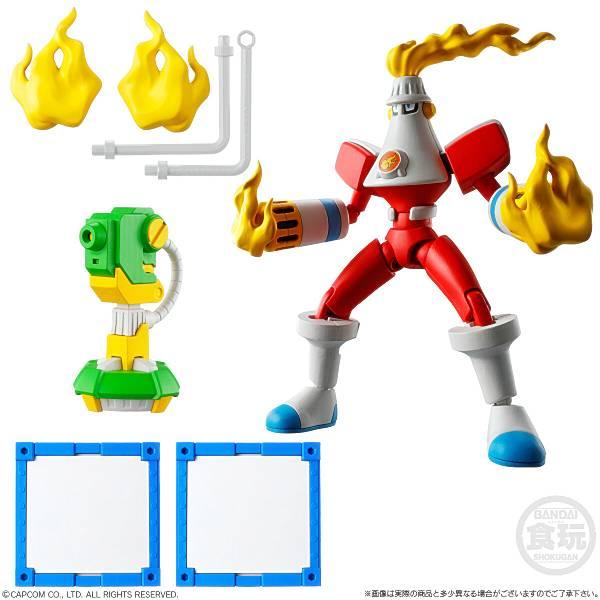4.ファイアマン＆キャノーダム】 SMP Kit Makes Pose ロックマンエグゼ