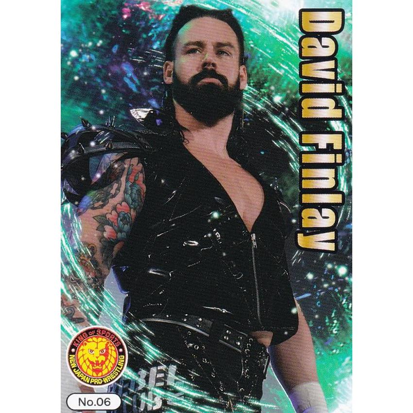 【No.06 デビッド・フィンレー】 ブシロード トレーディングカード コレクション 新日本プロレス+STARDOM Vol.2 | 