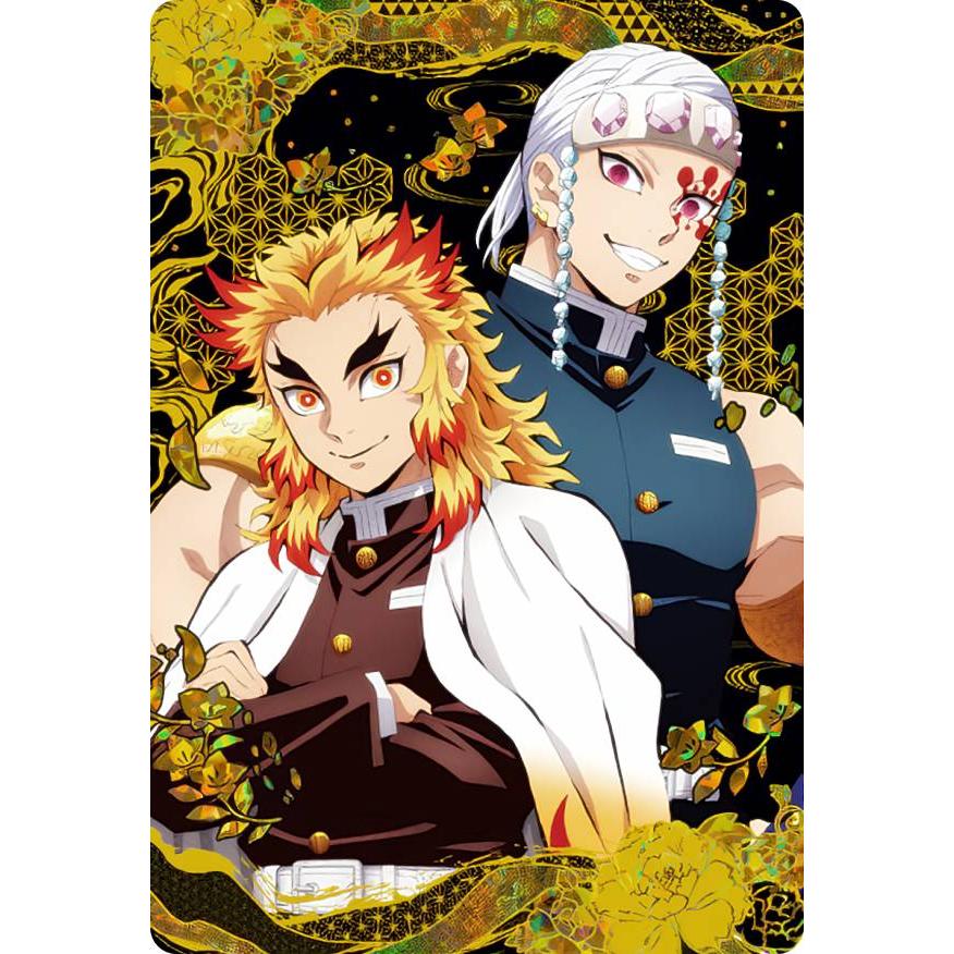 鬼滅の刃 ウエハース カード SR 柱 コンプリート 冨岡 煉獄 時透 他 鬼滅の刃 - 鬼滅の刃 ウエハース10 冨岡義勇 SRの通販 by yuu's