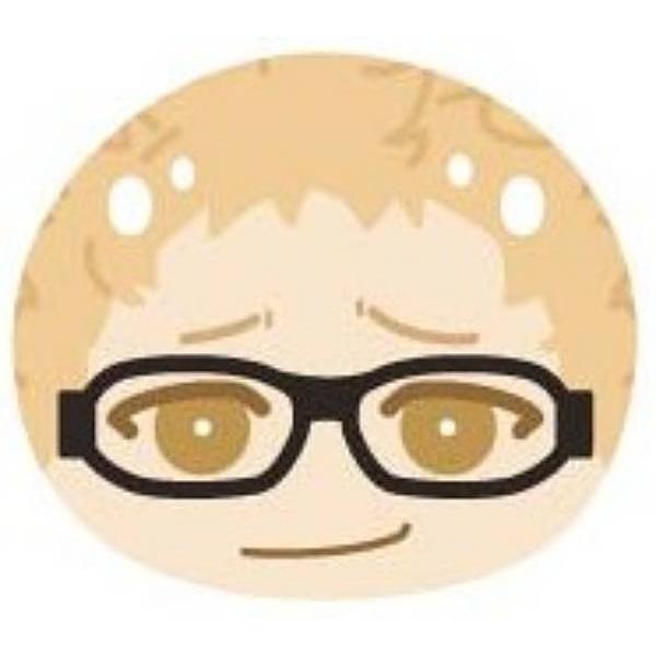 月島蛍】ハイキュー!! おまんじゅうにぎにぎマスコット2 A : トレカ