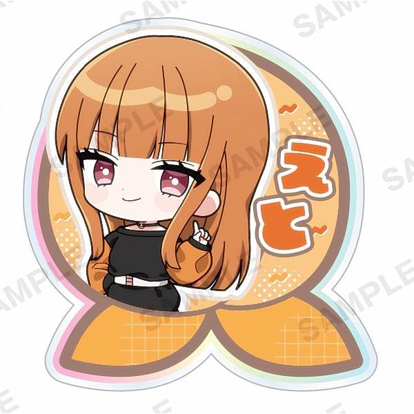 えと】カラフルピーチ アクリルクリップ : トレカショップ LEAD