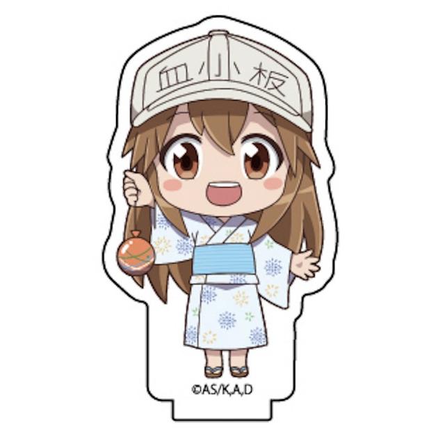 血小板】 アクリルぷちスタンド はたらく細胞 02 夏Ver 血小板】 アクリルぷちスタンド はたらく細胞 02 夏Ver