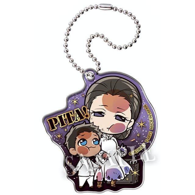 約束のネバーランド　ぴたでふぉめキーホルダー ぴた！でふぉめ 約束のネバーランド アクリルキーホルダー Vol.3