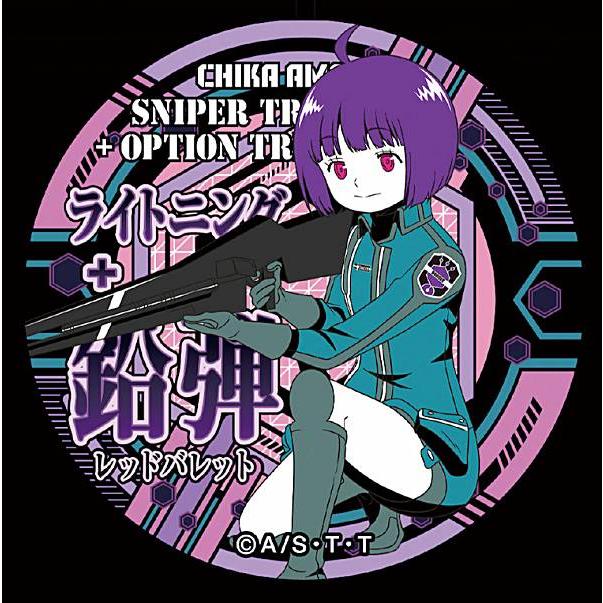 ワートリ 雨取千佳 缶バッジ 描き下ろし 雨取千佳 65mm缶バッジ トリガー起動（オン）Ver