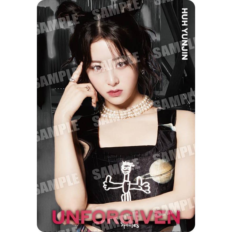 箔押し仕様] R-18 ホ・ユンジン (レア)】 LE SSERAFIM ウエハース