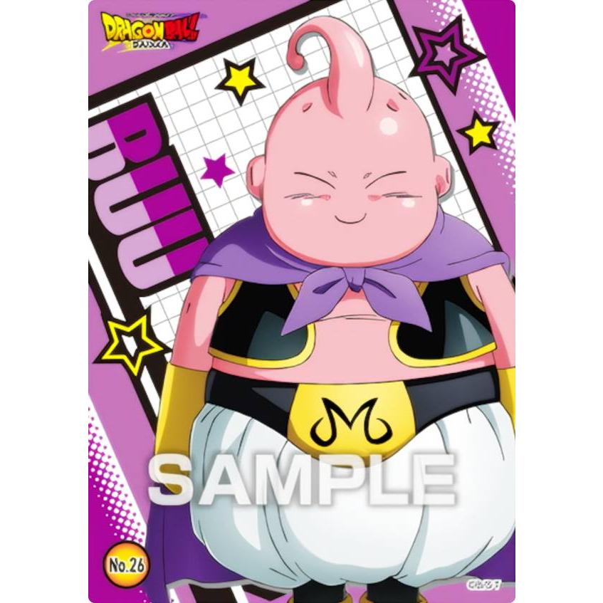 No.26 魔人ブウ】 ドラゴンボール DAIMA クリアカードコレクションガム