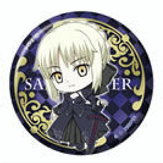 Fate/stay night HF バレンタイン 缶バッジ セイバーオルタ 劇場版「Fate/stay night [Heaven's Feel]」 - トレーディング缶