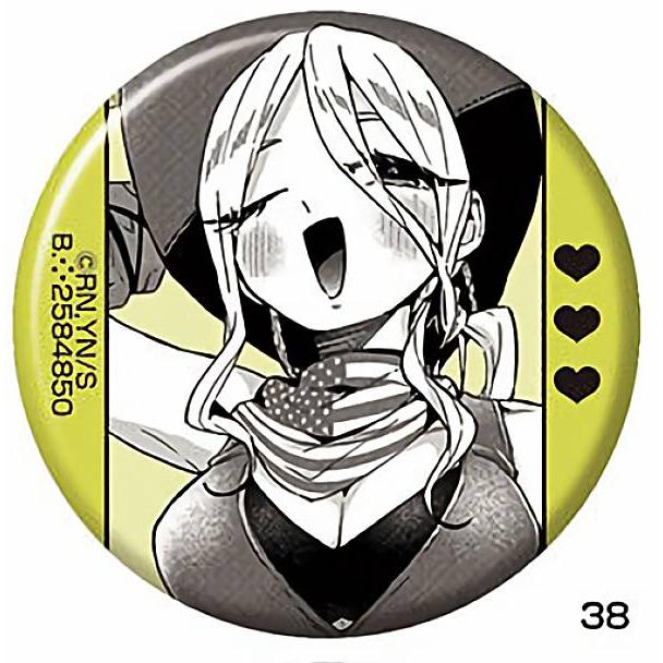 38】 君のことが大大大大大好きな100人の彼女 負けヒロイン0の缶バッジ