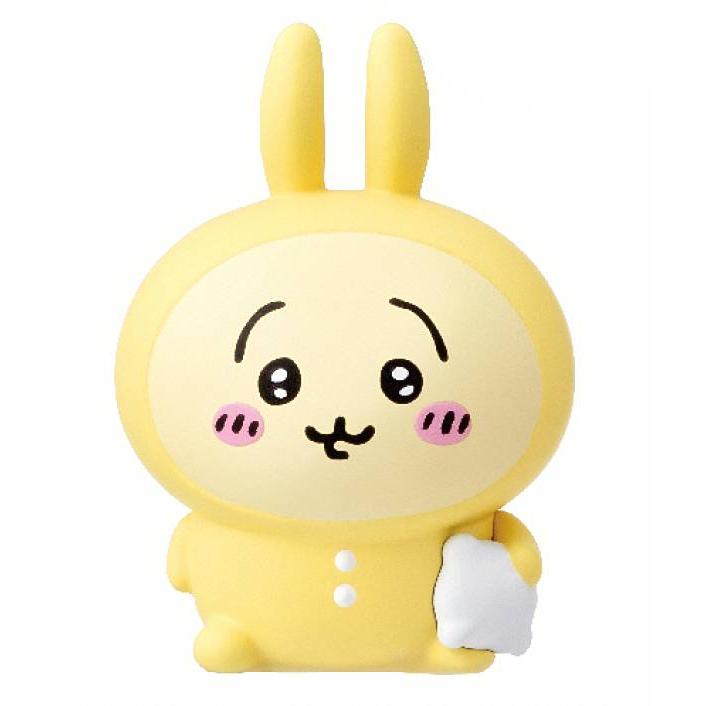うさぎ(パジャマ)】 ちいかわ ソフビパペットマスコット : トレカ