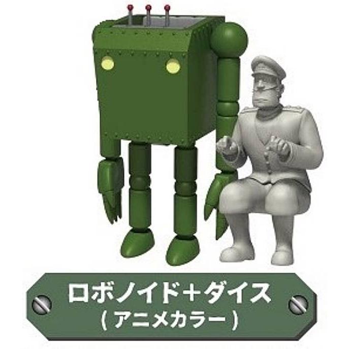 【絶版！新品未開封！激レア！】未来少年コナン メタル製ロボノイド／台座付 Amazon | 青島文化教材社(AOSHIMA) 未来少年コナン No.4 ロボノイド