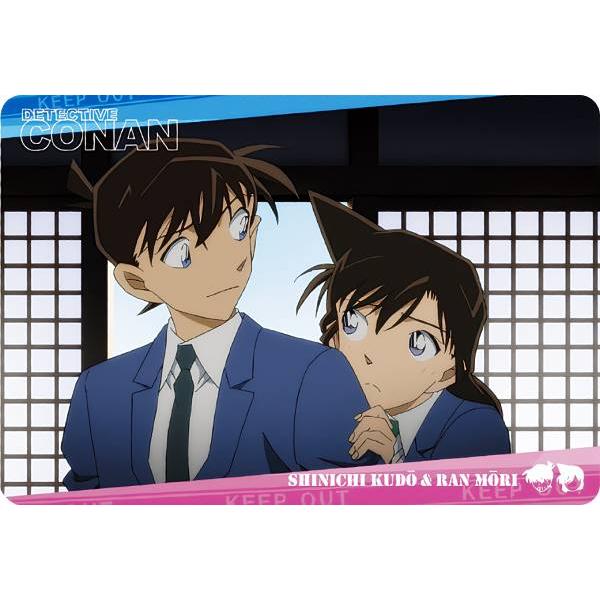 17.工藤新一＆毛利蘭 (キャラクターカード)】 イタジャガ 名探偵コナン