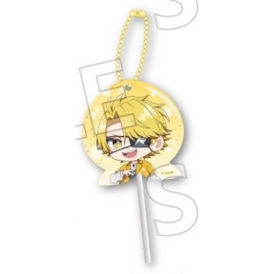 たっつん】カラフルピーチ キャンディー型アクリルキーホルダー