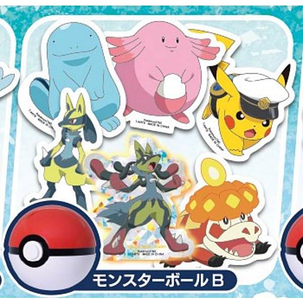 モンスターボールB】ポケモン ボールでゲット! ポケモンステッカー