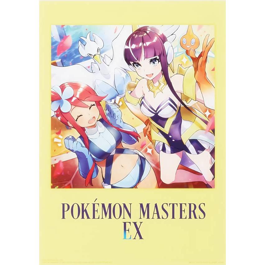 一番くじ　ポケモンマスターズ　ポケマス　F賞　ポケマスアート　クリアポスター F賞 カミツレ＆フウロ ポケマスアート クリアポスター】一番くじ