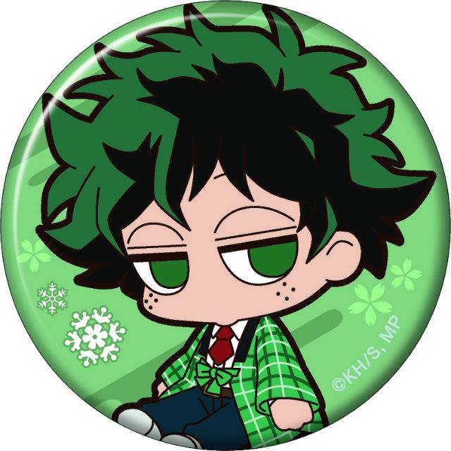 緑谷出久】僕のヒーローアカデミア ゆるっとだーるんキャラバッジ