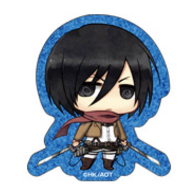 ミカサ アッカーマン 進撃の巨人 Season 3 ラメアクリルバッジ ちみキャラver s426s3t2 トレカショップ Lead 通販 Yahoo ショッピング