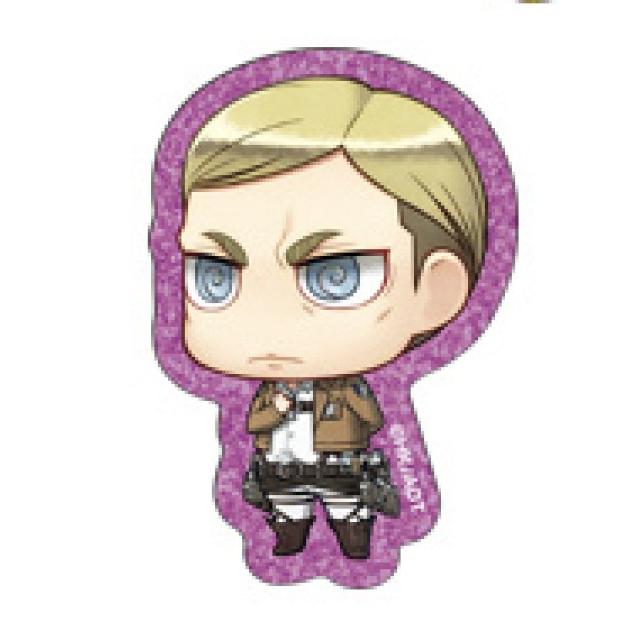 エルヴィン・スミス】 進撃の巨人 Season 3 ラメアクリルバッジ ちみ
