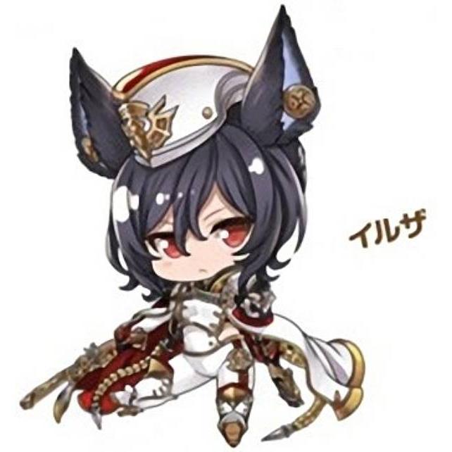 イルザ】グランブルーファンタジー ぺたん娘 トレーディングアクリル