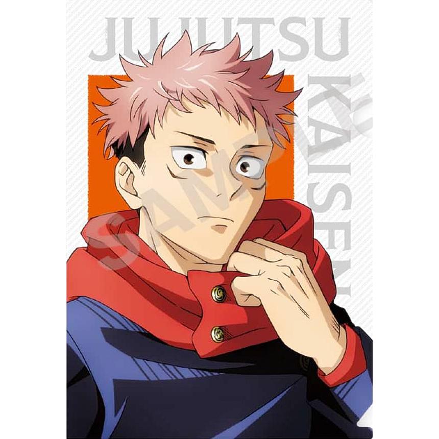 虎杖悠仁(背景ホワイト)】 呪術廻戦 ぷちクリアファイルコレクション