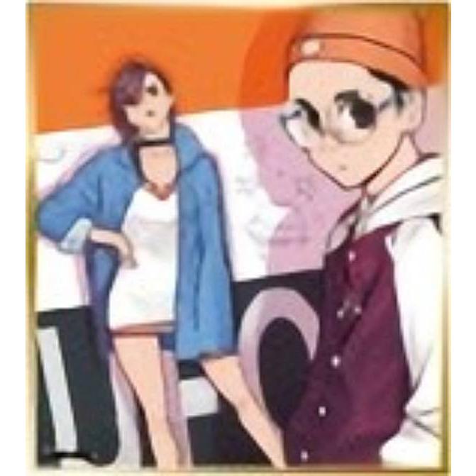 ダンダダントレーディングミニ色紙オカルンモモジジ高倉健綾瀬桃