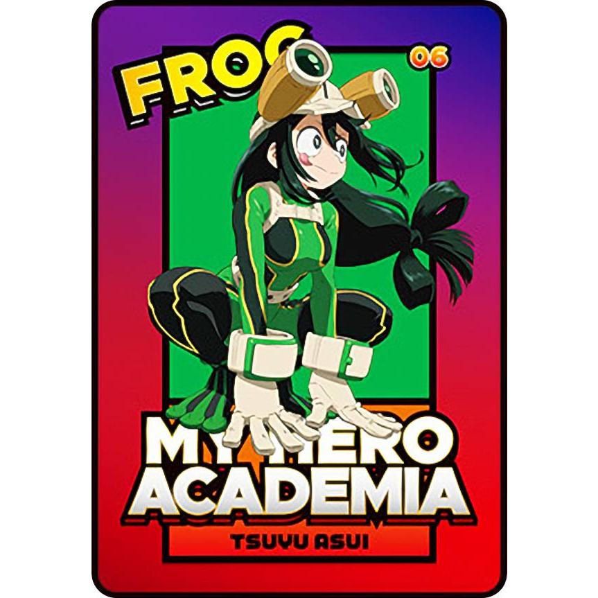 06 蛙吸梅雨】 僕のヒーローアカデミア メタルカードコレクション3