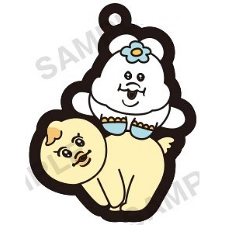 うまとび】んぽちゃむ カプセルラバーストラップ Vol.2 : トレカ