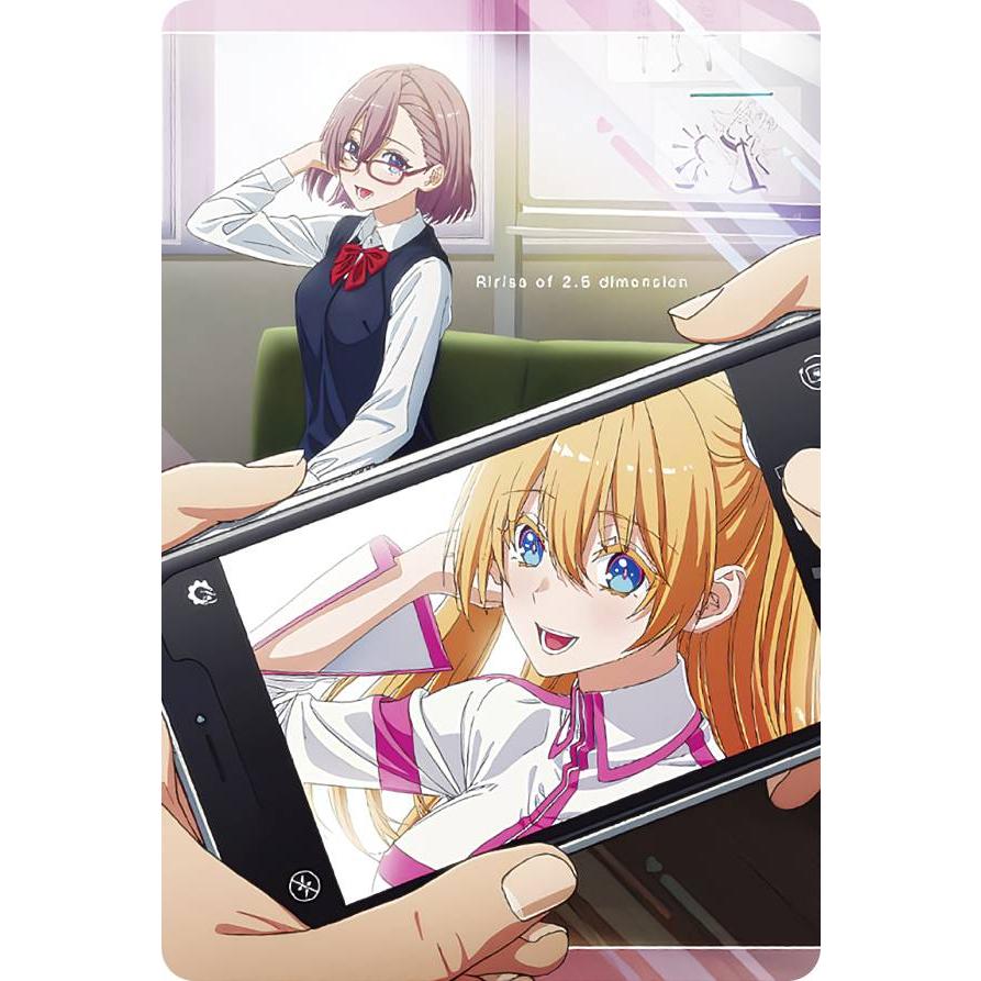 超希少 2.5次元の誘惑 クリアファイル リリエル リリサ グッズ-クリア