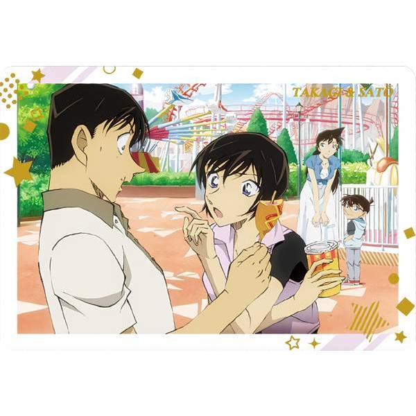 【C262】名探偵コナン　高木渉　佐藤美和子　ぱしゃこれ　まとめ売り　447枚 メタリックエンボス加工] V3-26 高木渉＆佐藤美和子 (ビジュアルカード