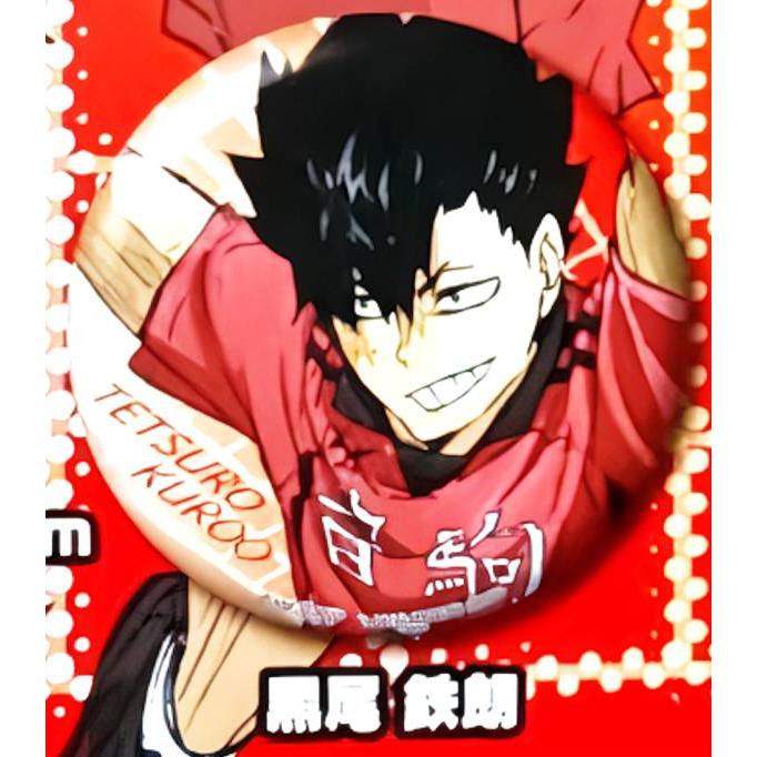 黒尾鉄朗】 ハイキュー！！ゴミ捨て場の決戦 缶バッジ Part2 : トレカ
