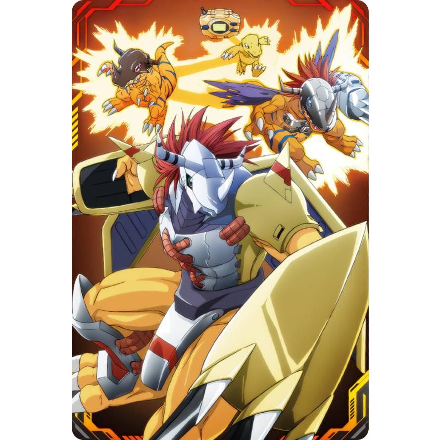 NO.16 ウォーグレイモン (ワープ進化) (レア) 】 デジモン ビジュアル