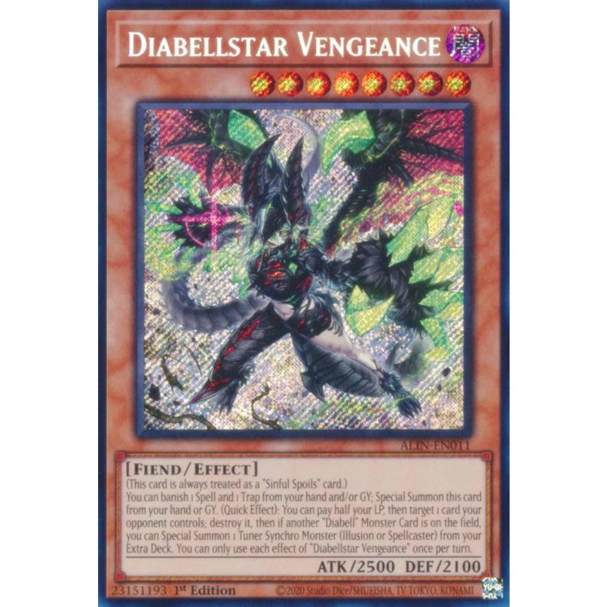 遊戯王 ALIN-EN011 断罪のディアベルスター (英語版 1st Edition