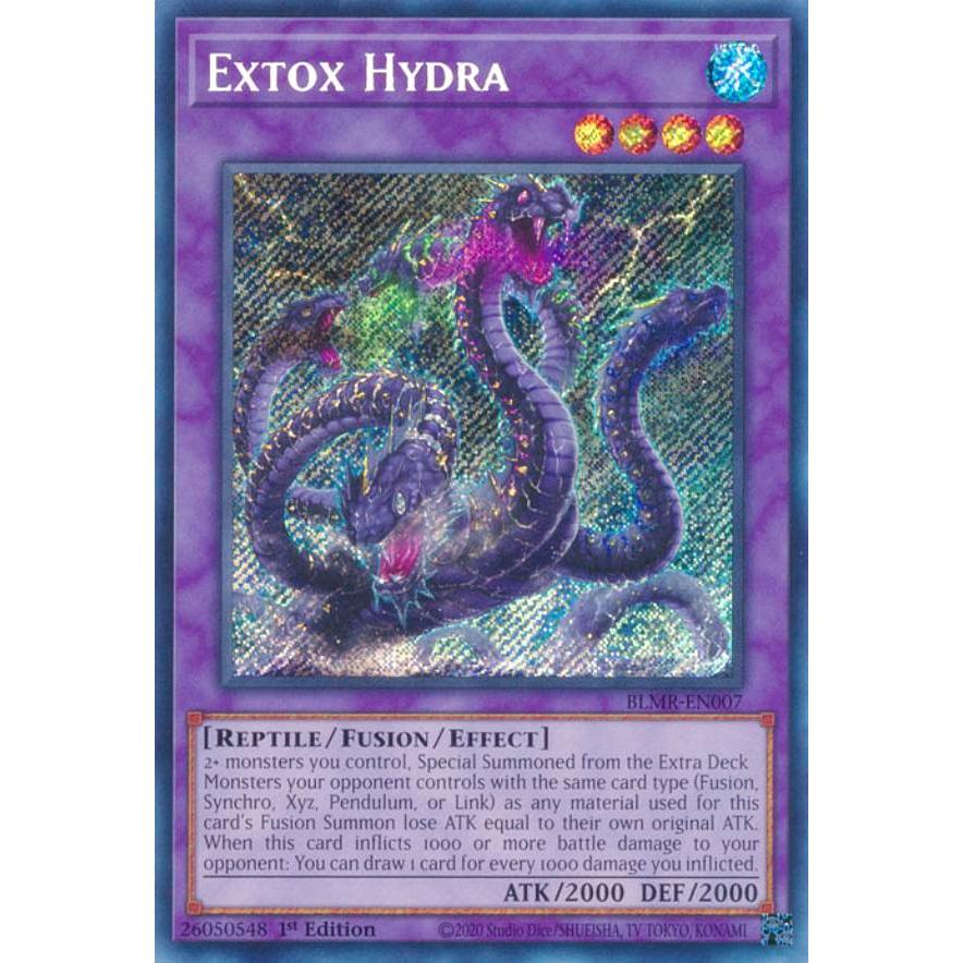 遊戯王 BLMR-EN007 エクストクス・ハイドラ Extox Hydra (英語版 1st 