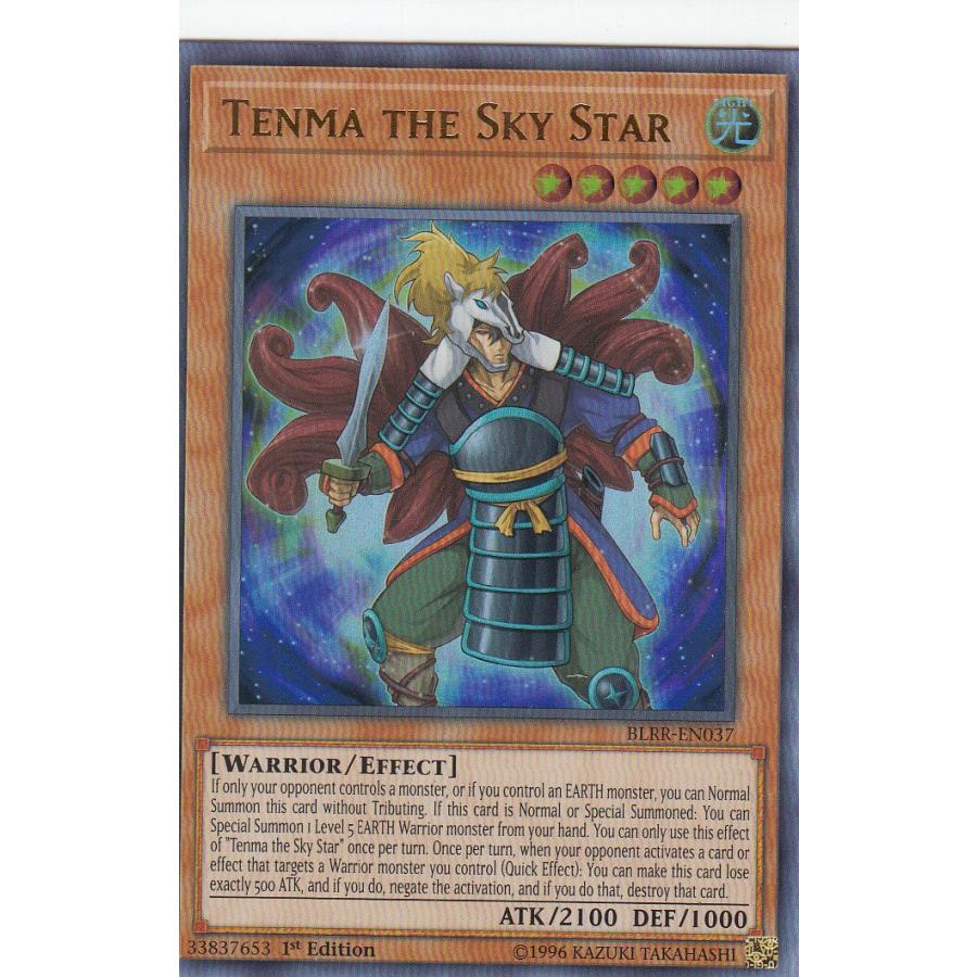 遊戯王 BLRR-EN037 天昇星テンマ Tenma the Sky Star(英語版 1st