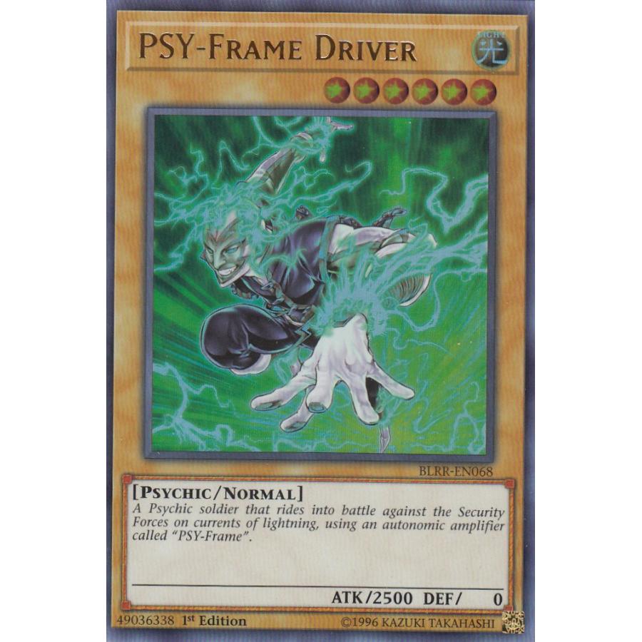 遊戯王 BLRR-EN068 PSYフレーム・ドライバー PSY-Frame Driver(英語版 1st Edition ウルトラレア ...