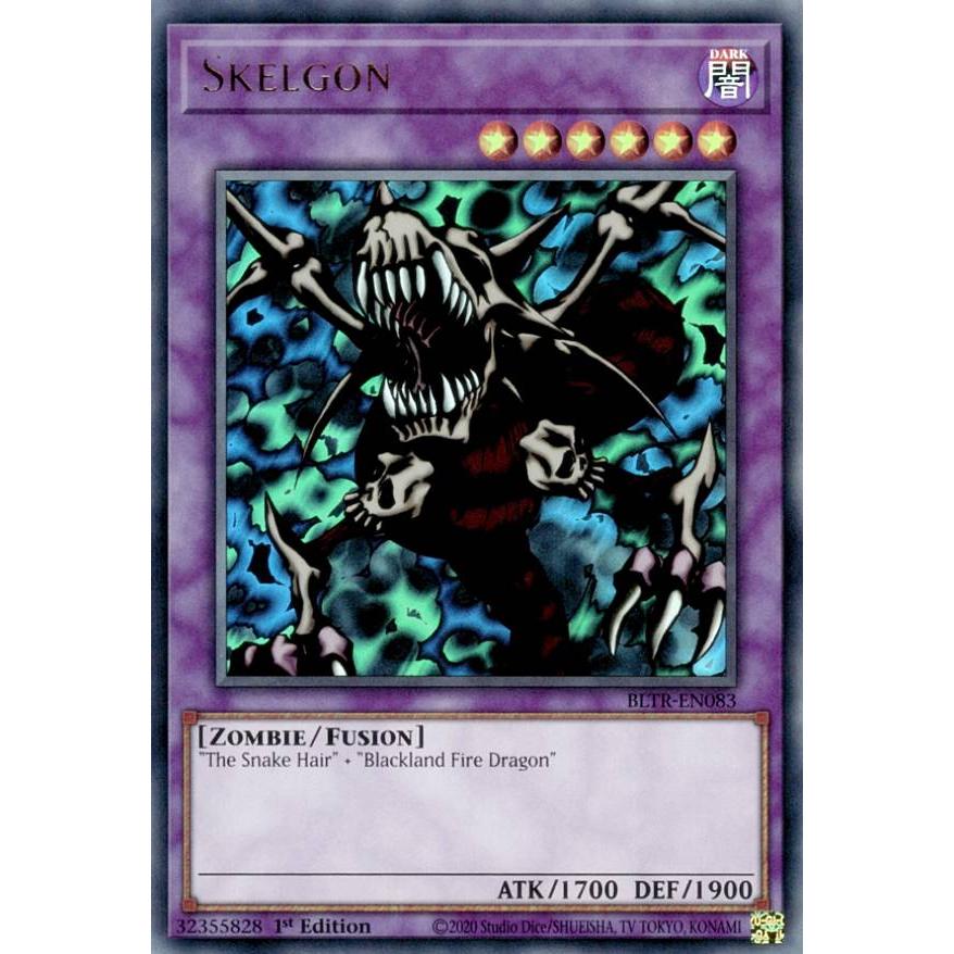 遊戯王 BLTR-EN083 スケルゴン Skelgon (英語版 1st Edition ウルトラ