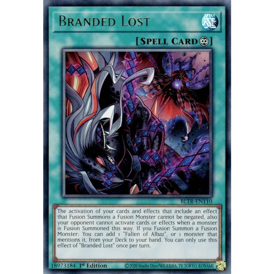 遊戯王 BLTR-EN110 失烙印 Branded Lost (英語版 1st Edition ウルトラ