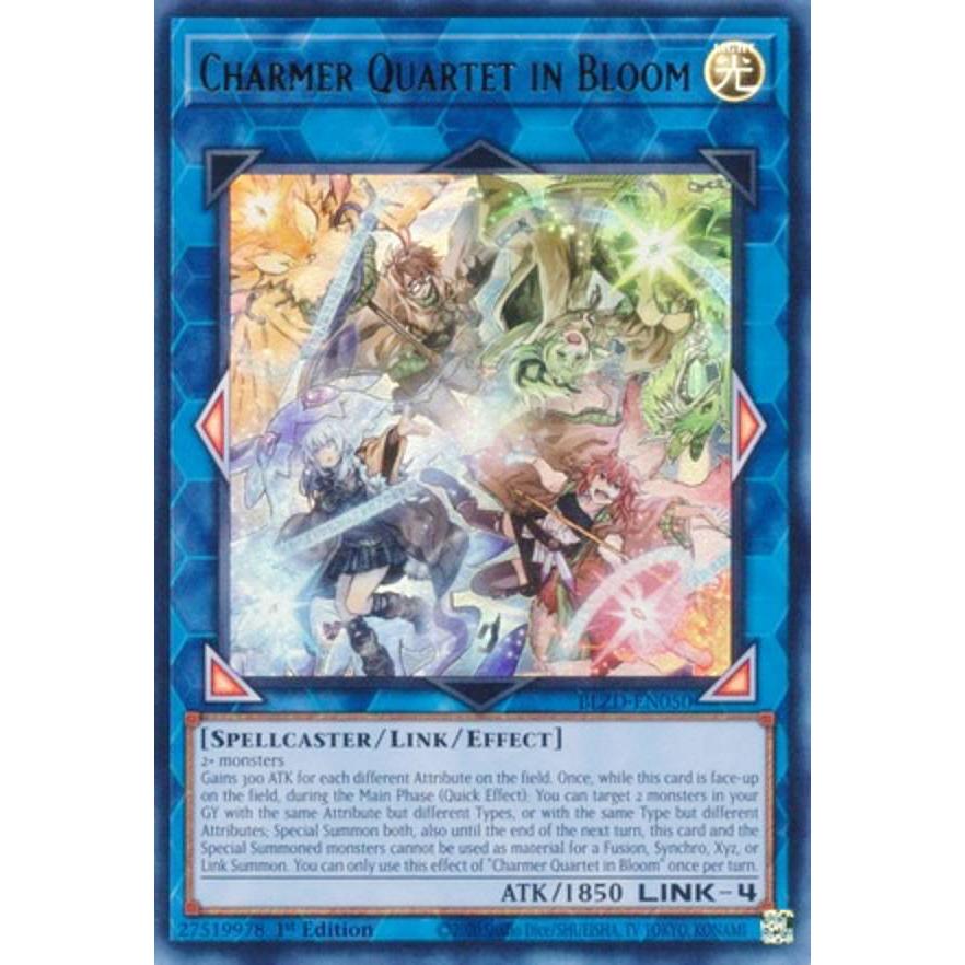遊戯王 BLZD-EN050 四花繚乱の霊使い (英語版 1st Edition ウルトラ