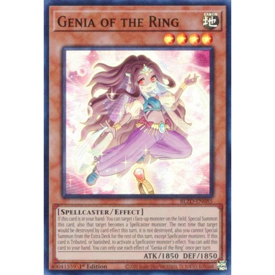 遊戯王 BLZD-EN085 Genia of the Ring (英語版 1st Edition