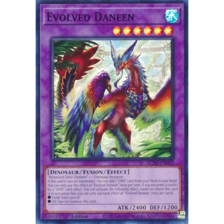 ト*屋様 遊戯王　引退　外国語　英語版 遊戯王 BLZD-EN092 Evolved Daneen (英語版 1st Edition スーパーレア