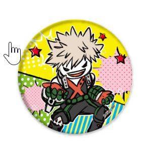 爆豪勝己】缶バッジ 僕のヒーローアカデミア 02 グラフアートデザイン