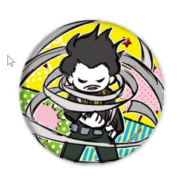 相澤消太】缶バッジ 僕のヒーローアカデミア 02 グラフアートデザイン
