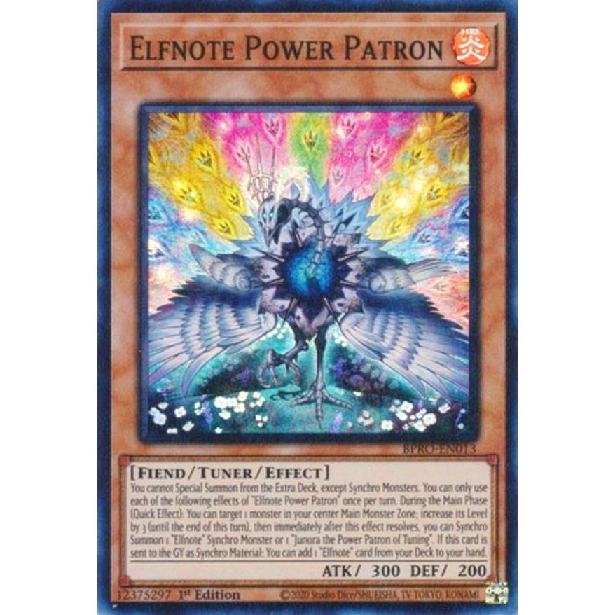 遊戯王 BPRO-EN013 燿ける聖詩の獄神精 (英語版 1st Edition